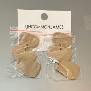 Uncommon James Beige Statement Earrings